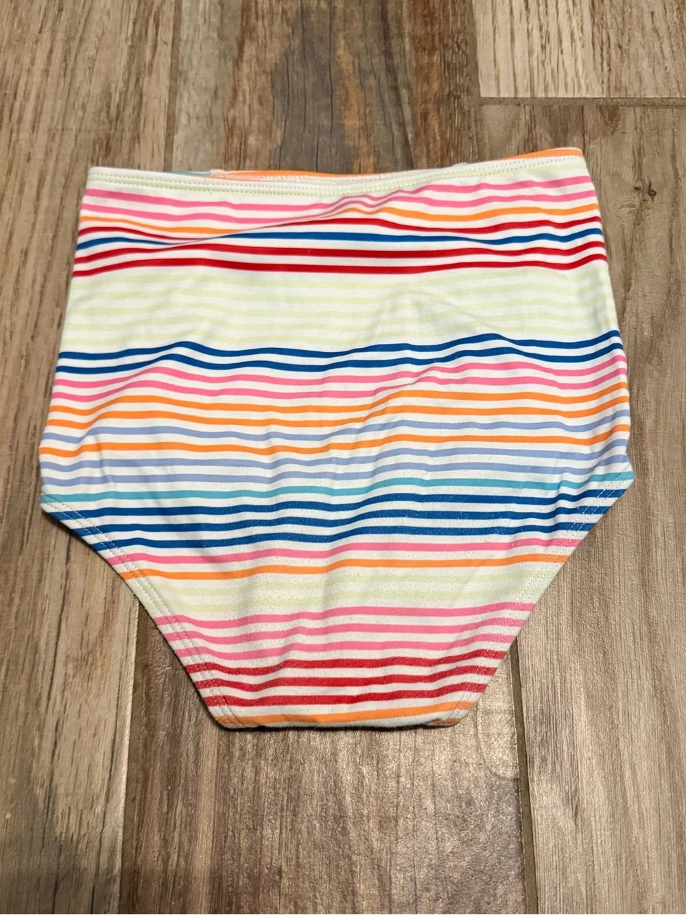 Kortni Jeane Mini Strips Down in Front Ruffle Swim Bottoms